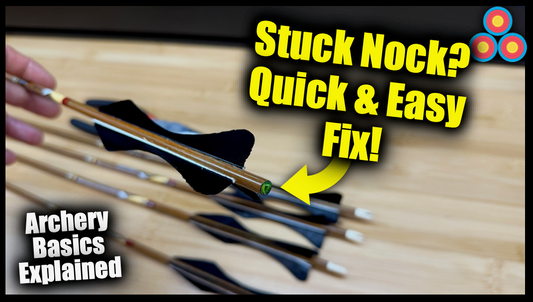 How to Remove a Broken Nock You Can't Grab